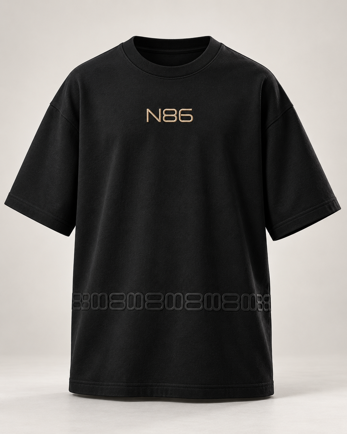 N86 Signature Band oversized tee